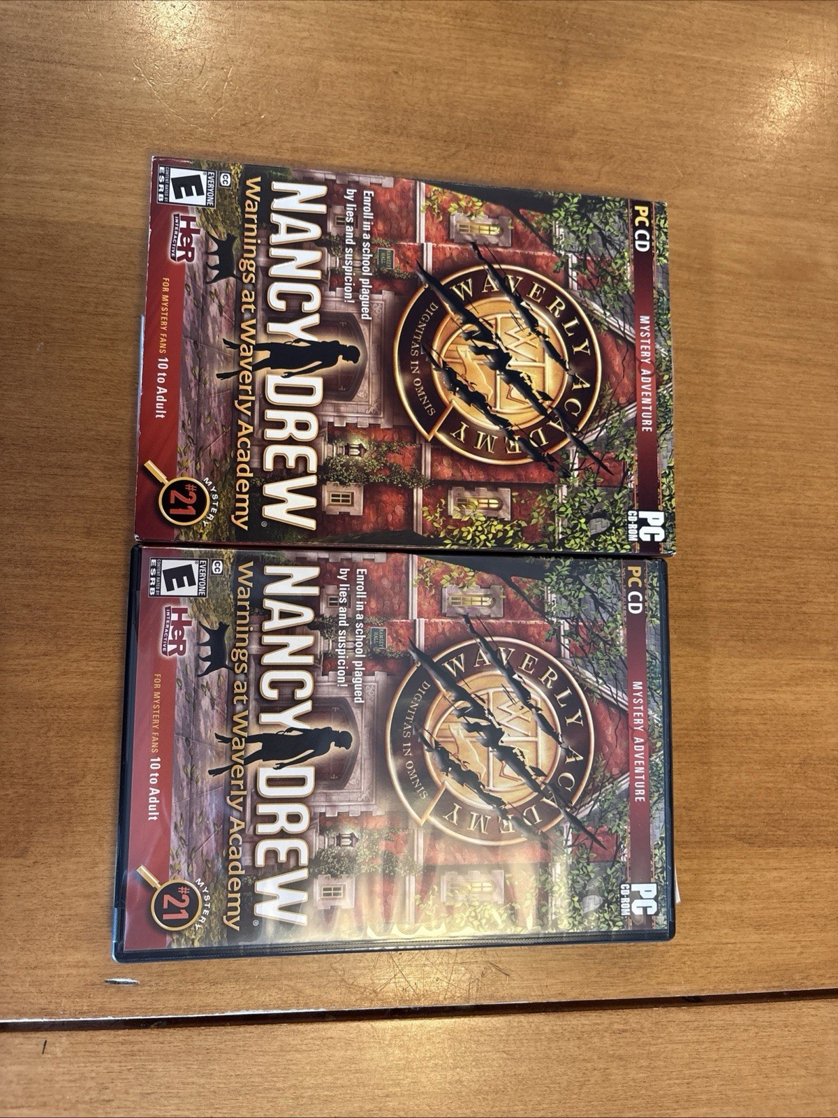 Nancy Drew #21: Warnings at Waverly Academy (Two Disc Set) - PC Game CD Rom