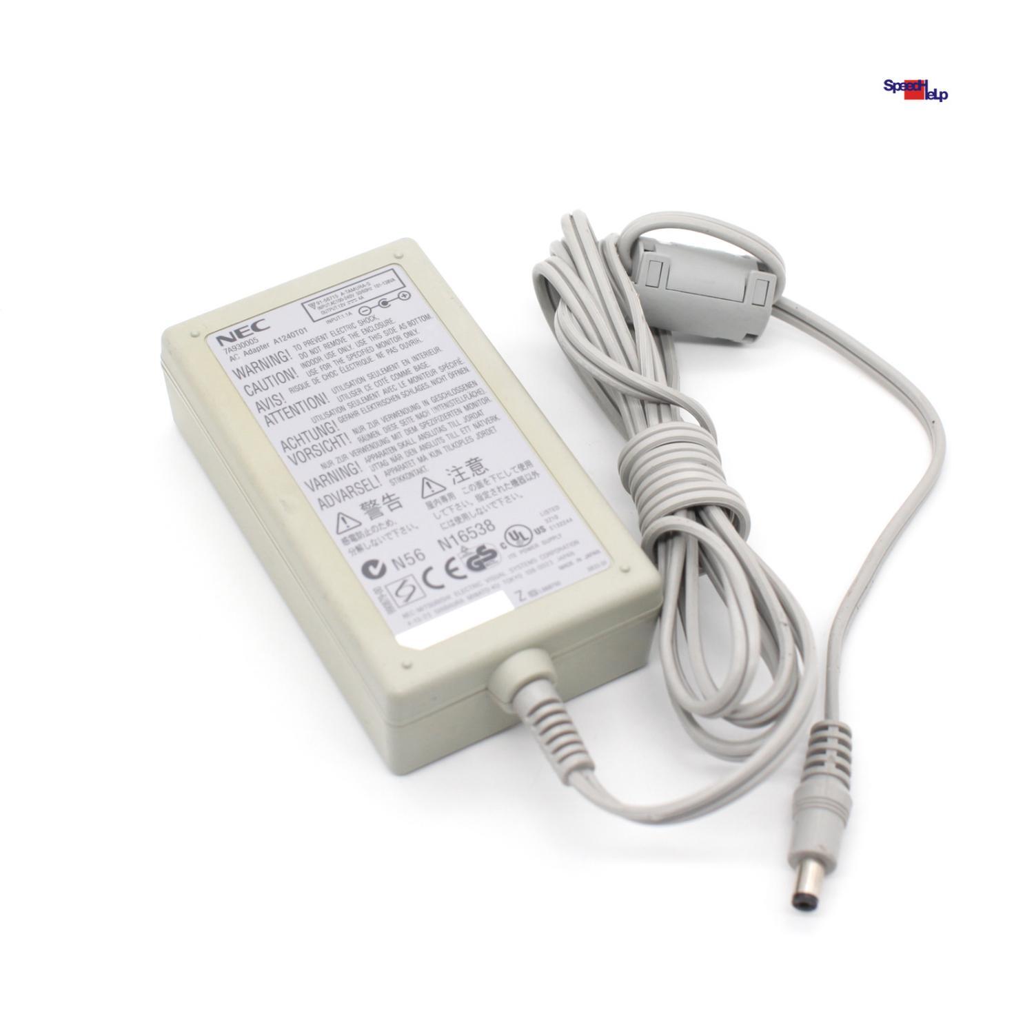 GENUINE NEC A1240T01 POWER SUPPLY MONITOR DISPLAY LCD POWER ADAPTER 12V 4A 7A930005