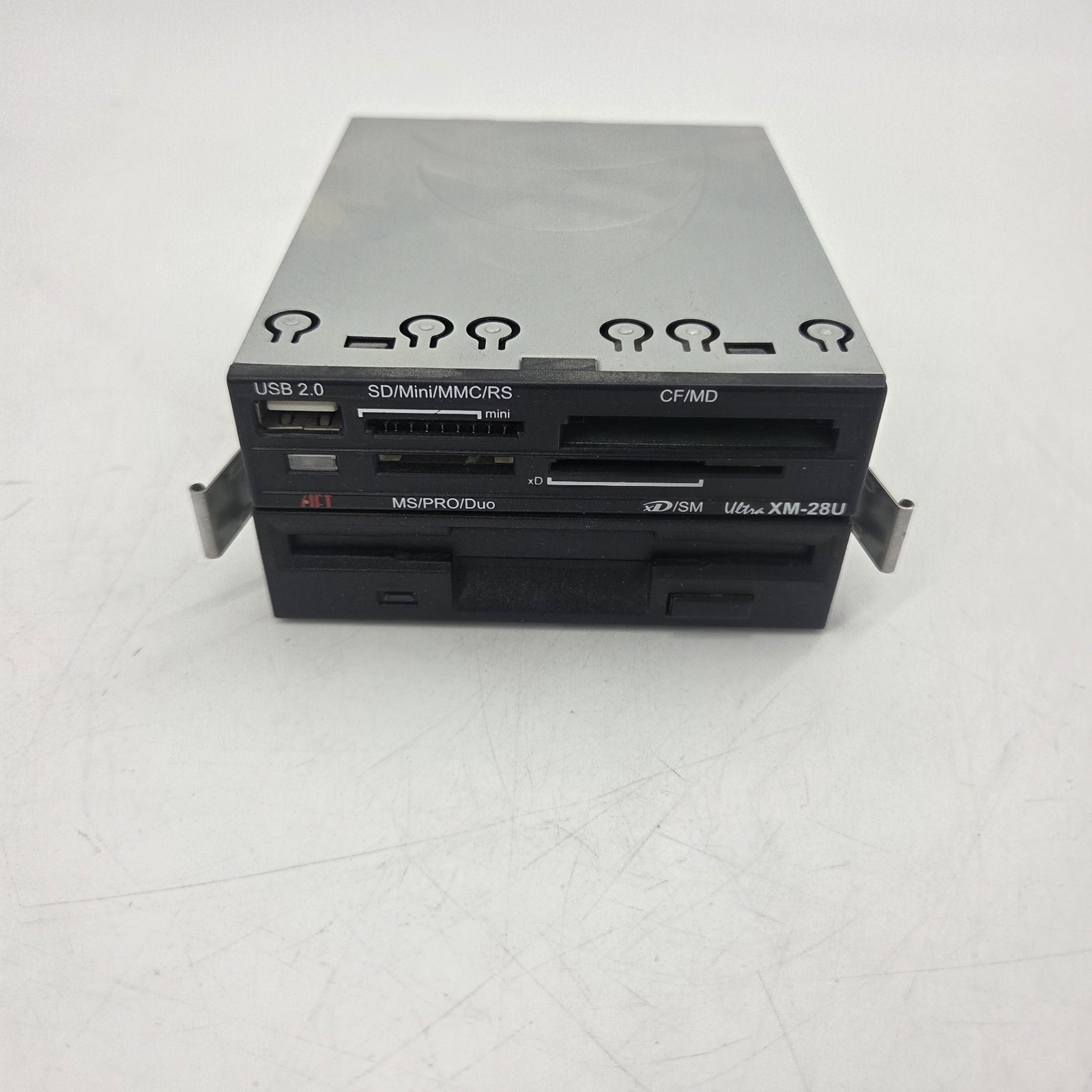 AFT Ultra XM-28U USB 2.0 Internal Multi Card Reader Writer w/ 3.5" Floppy Drive