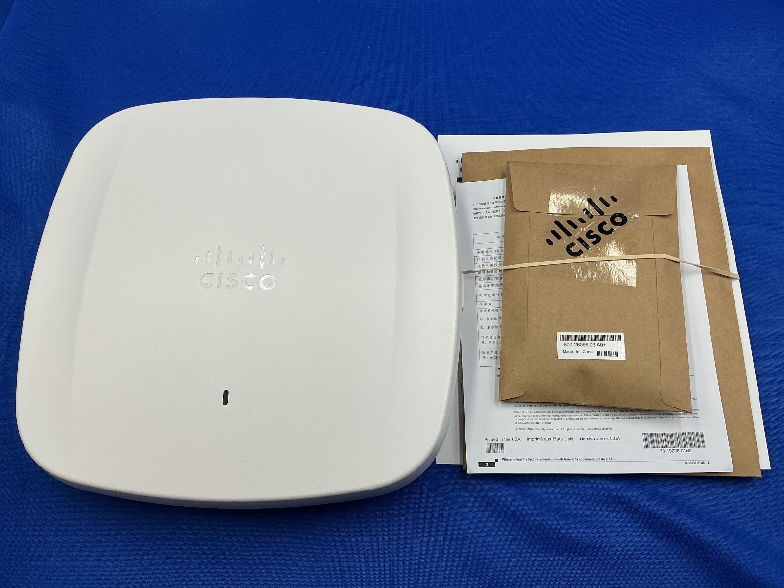 NEW CW9166I-B Cisco Catalyst 9166I AP Indoor Wireless AP WiFi 6E 74-129876-02