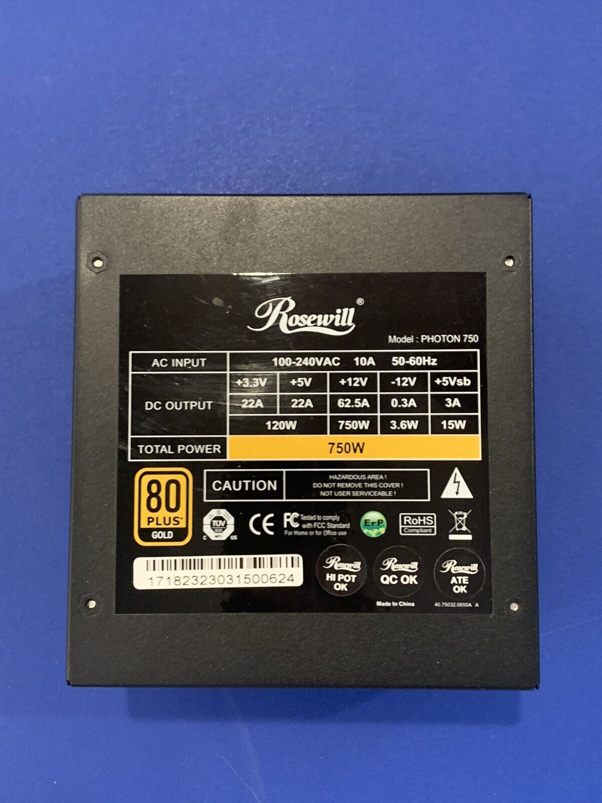 ROSEWILL Power Supply 750W | PHOTON 750