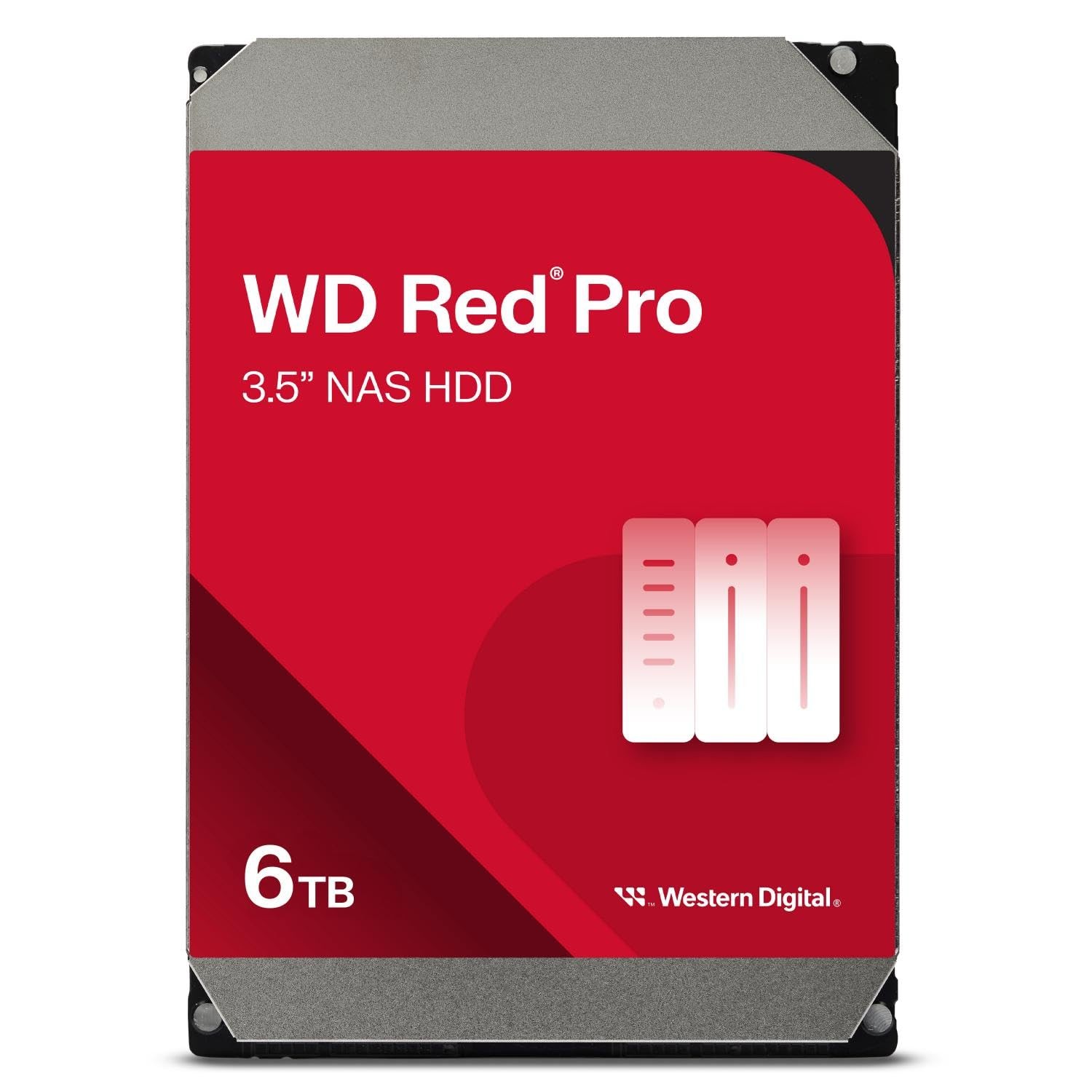 Western Digital 6TB WD Red Pro NAS Internal Hard Drive HDD