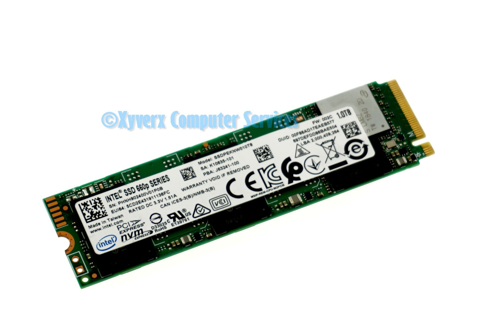 SSDPEKNW010T8 GENUINE HP SSD 1.0TB GU502G GU502GW-AH76 (GRADE A)(CA24)