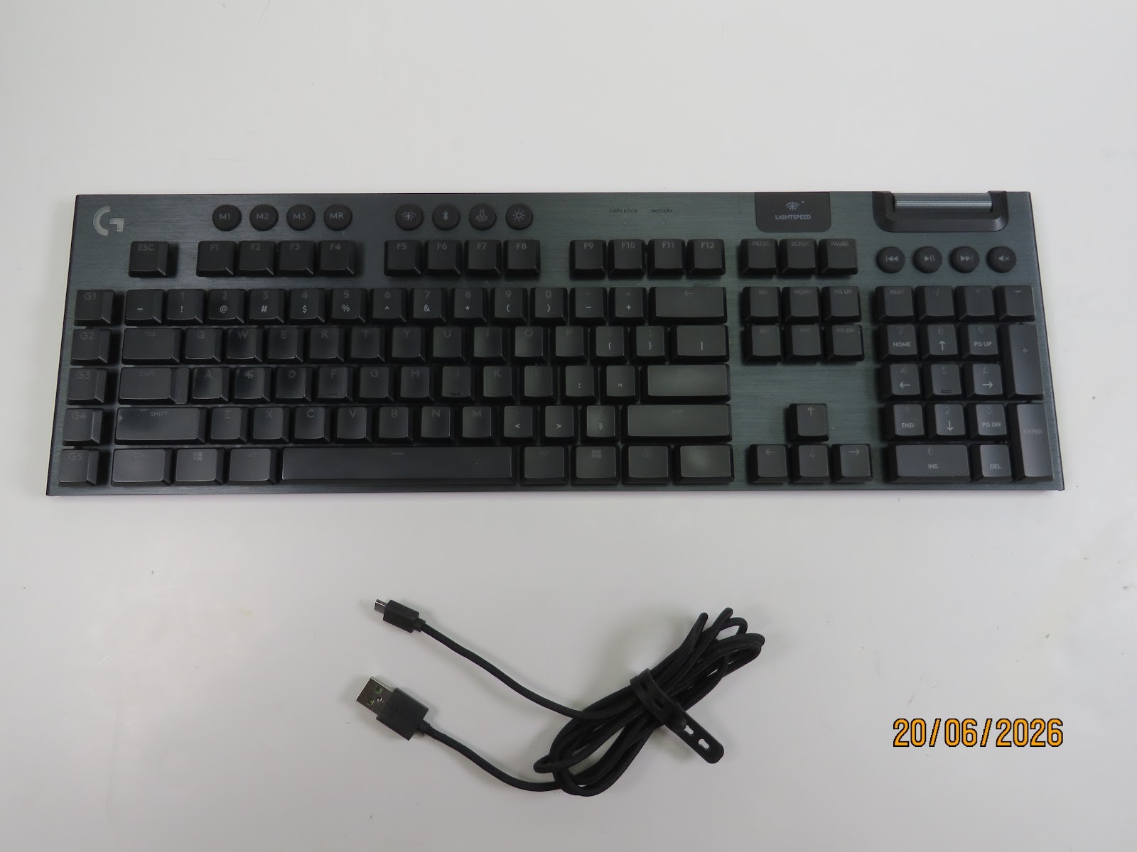 Logitech G915 Lightspeed Wireless RGB Mechanical Gaming Keyboard Tactile Y35