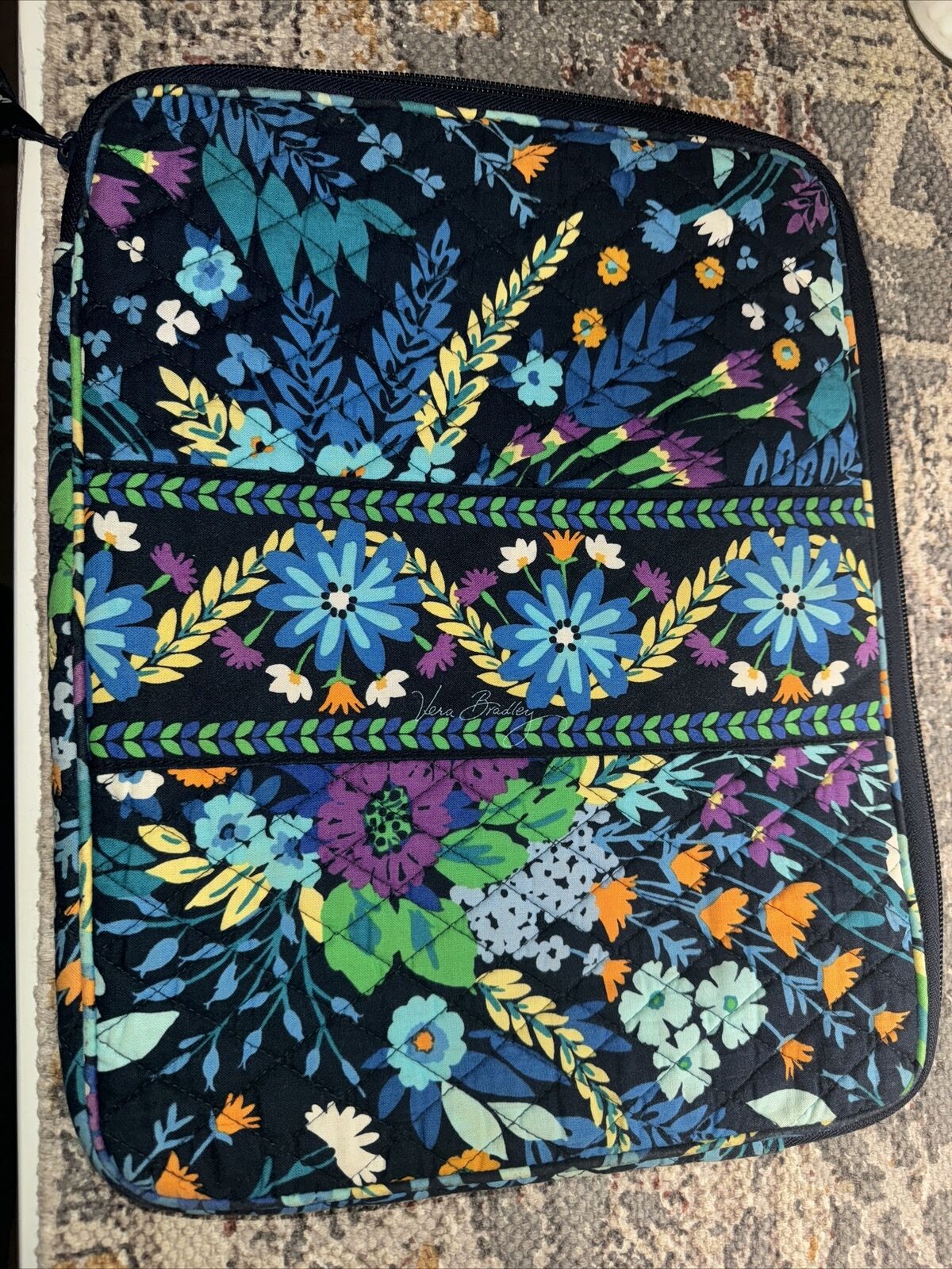Vera Bradley Laptop Case 13 Inch School Or Work Floral Print Colorful