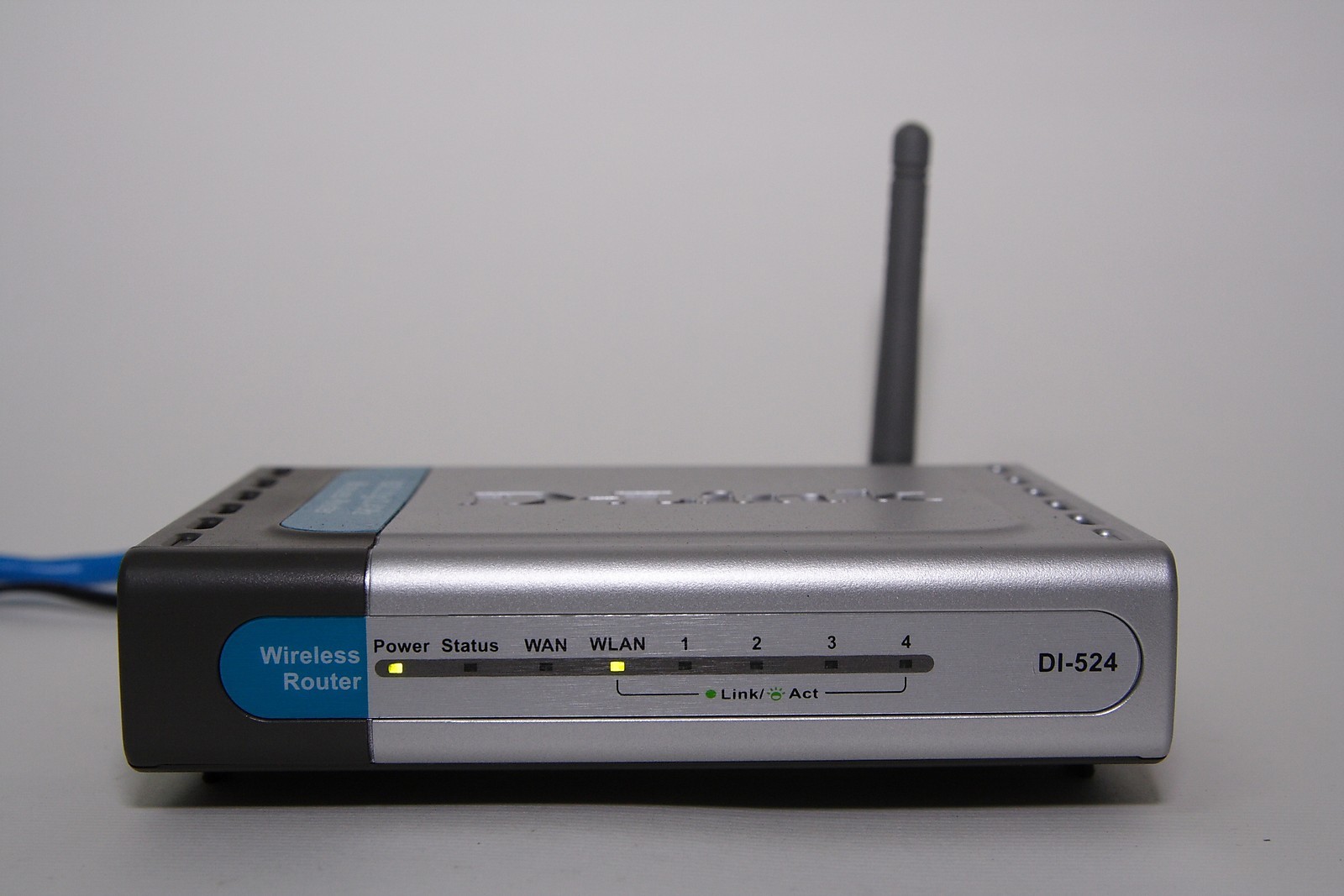 D-Link DI-524 54 Mbps 4-Port 10/100 Wireless G Router - NO PSU