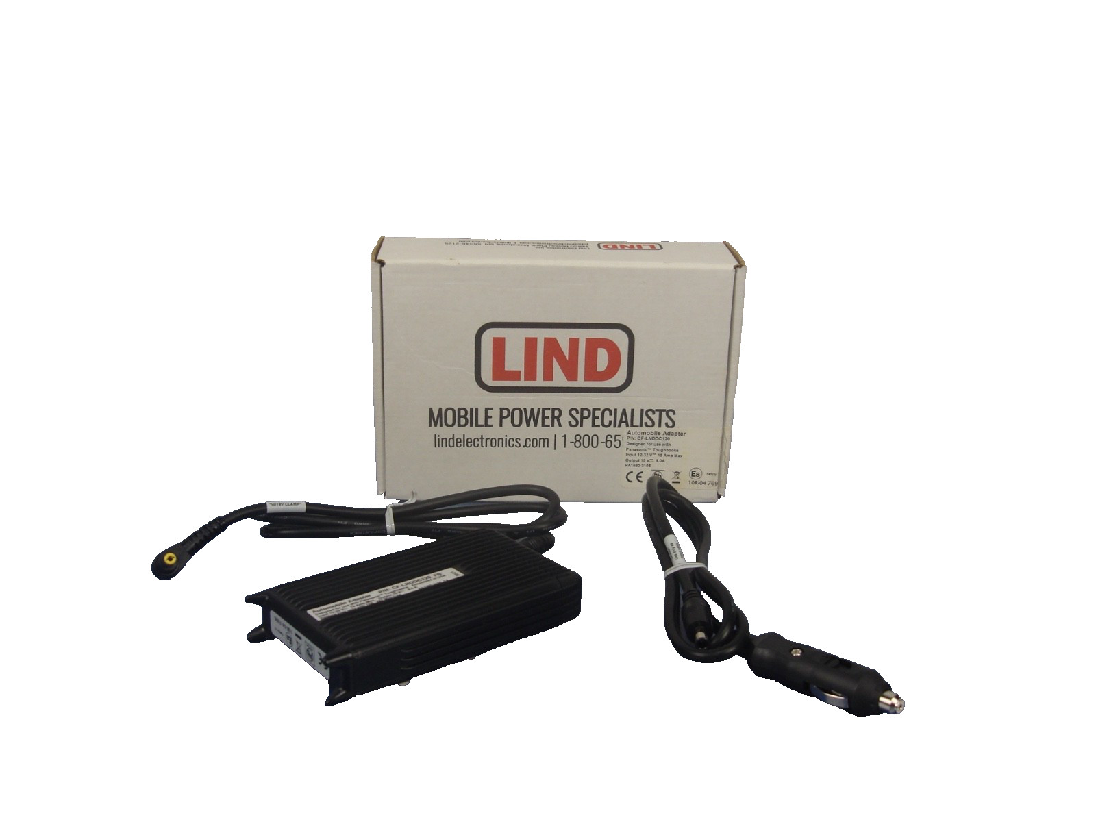 Lind Automobile Rugged Power Adapter for Panasonic Toughbooks CF-LNDDC120