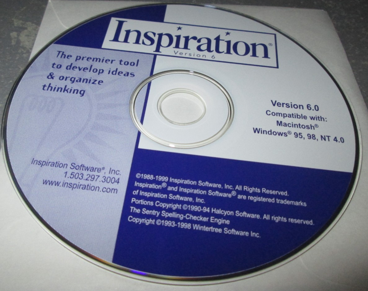 Inspiration Version 6 CD Rom VTG