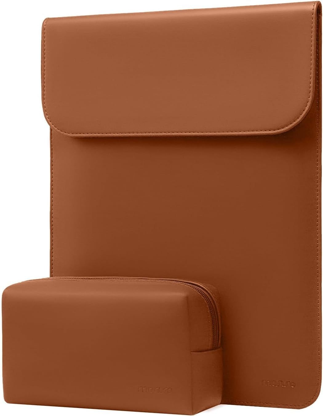 Laptop Case 13.3 inch, 13-13.3 inch Laptop Sleeve in Brown for Protection