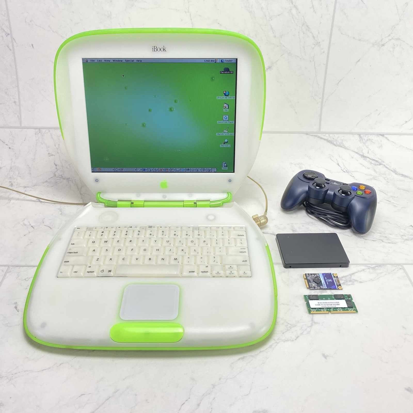 Apple iBook G3 Clamshell SSD Conversion & RAM - MAX UPGRADE