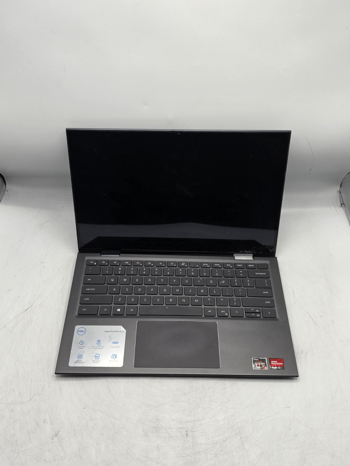 Dell Inspiron 7415 2-in-1 14" Ryzen 5 5500U 4GB RAM READ 