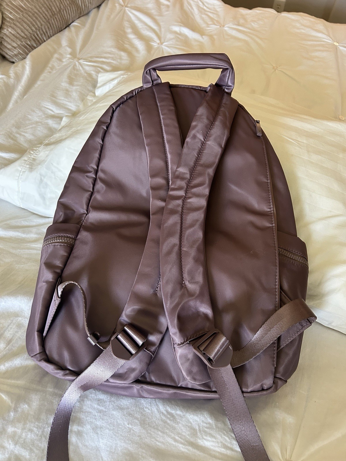 Buffbunny Collection Game Changer Backpack  Mocha Berry. New w/out tags.