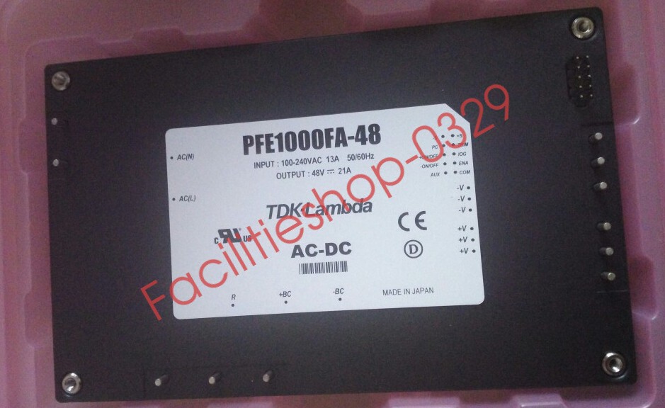 PFE1000FA-48 TDK-LAMBDA AC/DC CONVERTER Power Module 48V 21A DHL/FedEx