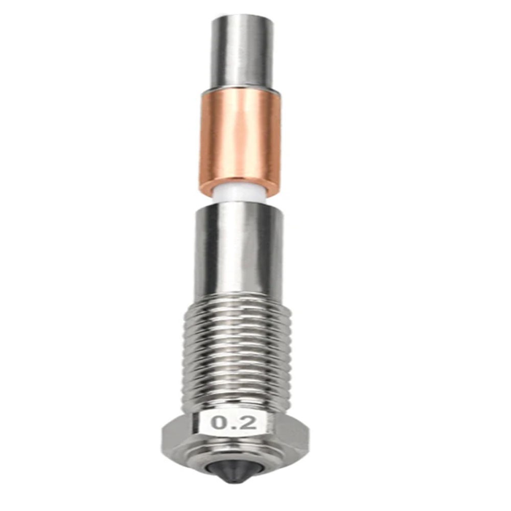 0.2mm 0.4mm 0.6mm 0.8mm Bimetallic Extruder Nozzle Kit For QIDI Plus4 3D Printer