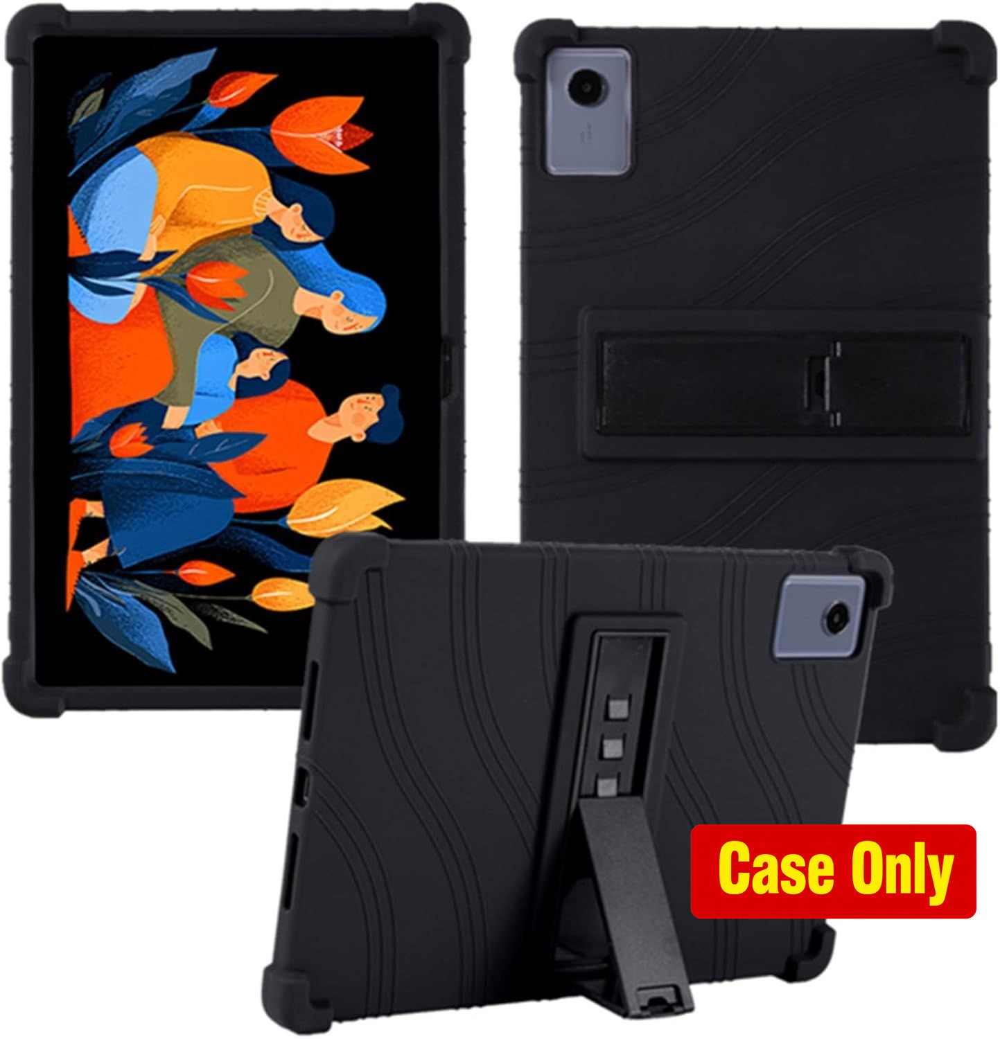 Case for Lenovo Idea Tab Plus 12.1 Inch, Kids Friendly Soft Silicone Cover