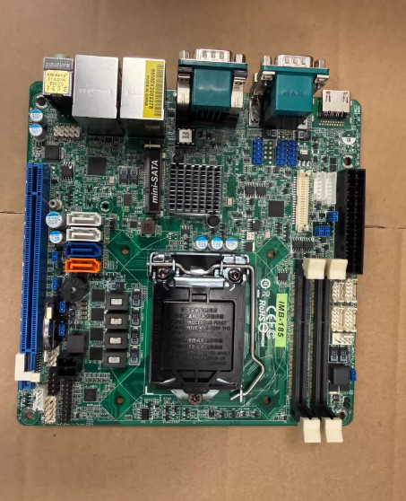 1pcs ASRock Industrial Mini-ITX Motherboard IMB-185 I5-4590S16GB