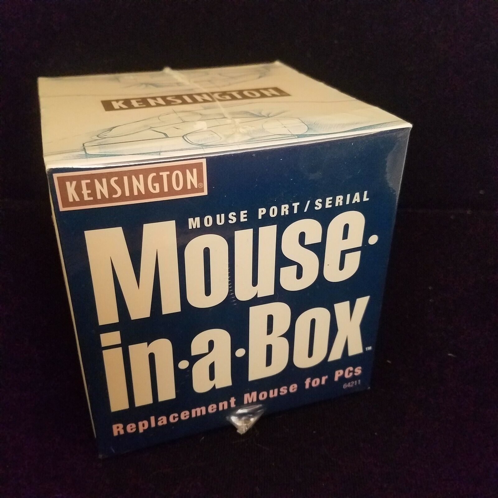 New Vintage Kensington Mouse in a Box Model 64211 Replacement Mouse For PCs