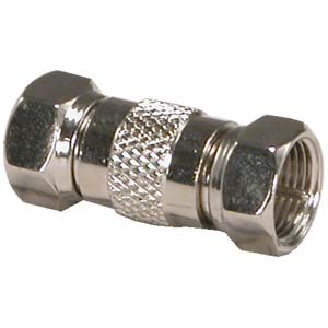 5 Pack of F-Type Dual Male Inline Coupler