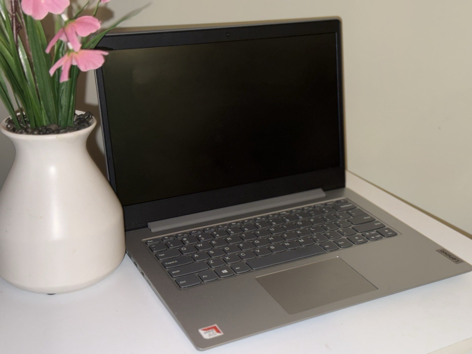 Lenovo Silver Laptop- Works Great Brand New Charger and EASY to Use Fast Ship