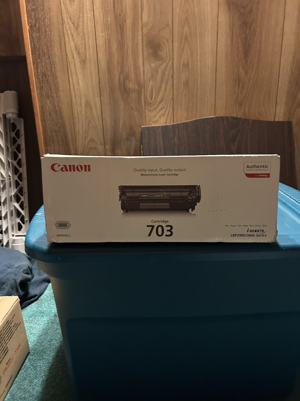 Brand New Genuine Factory Sealed Canon Cartridge 703 For LBP 2900/3000 Series