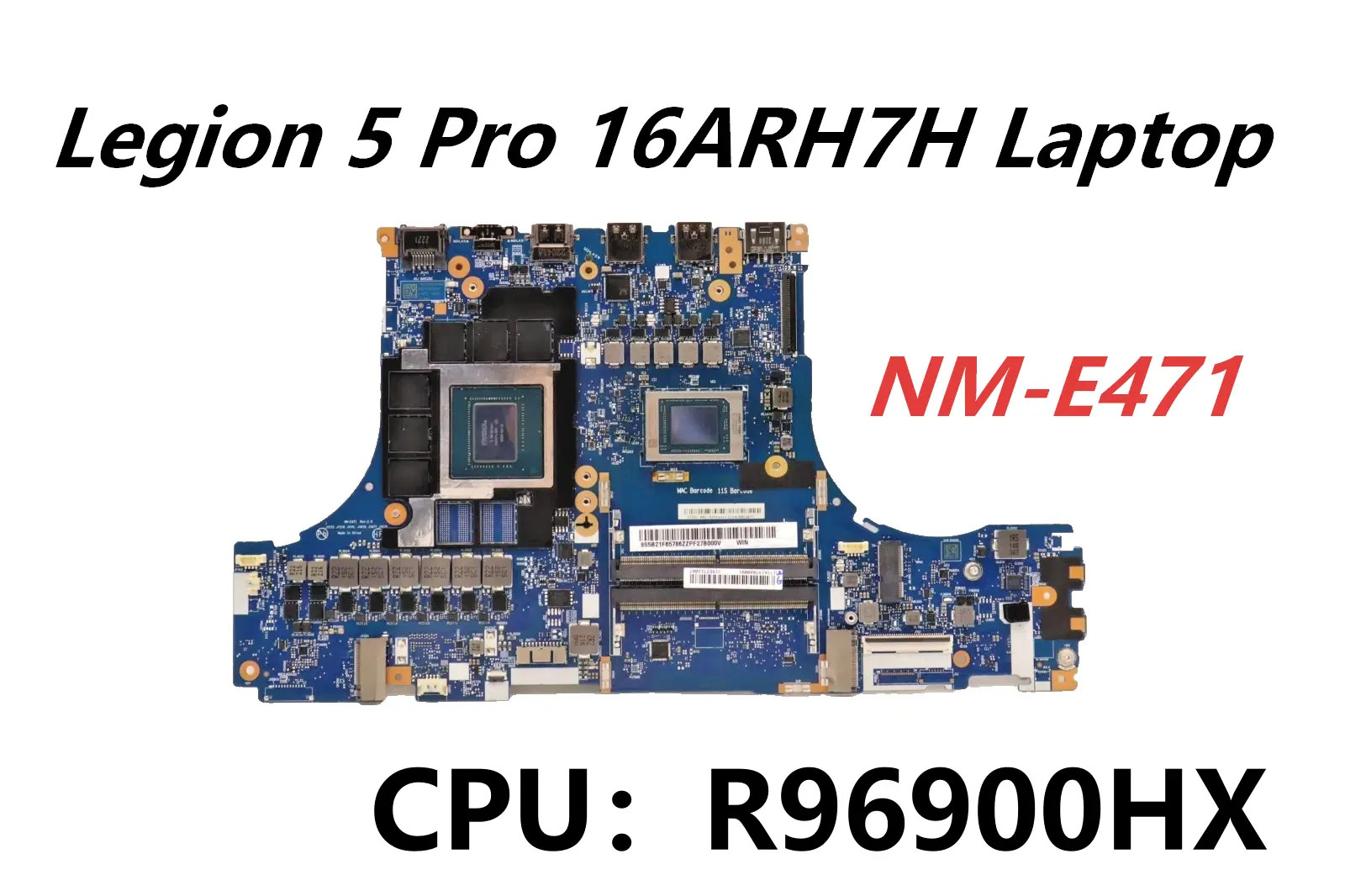 5B21F65000 Lenovo Legion 5 Pro 16ARH7H Laptop R96900HXRTX3070TI8GRM NM-E471