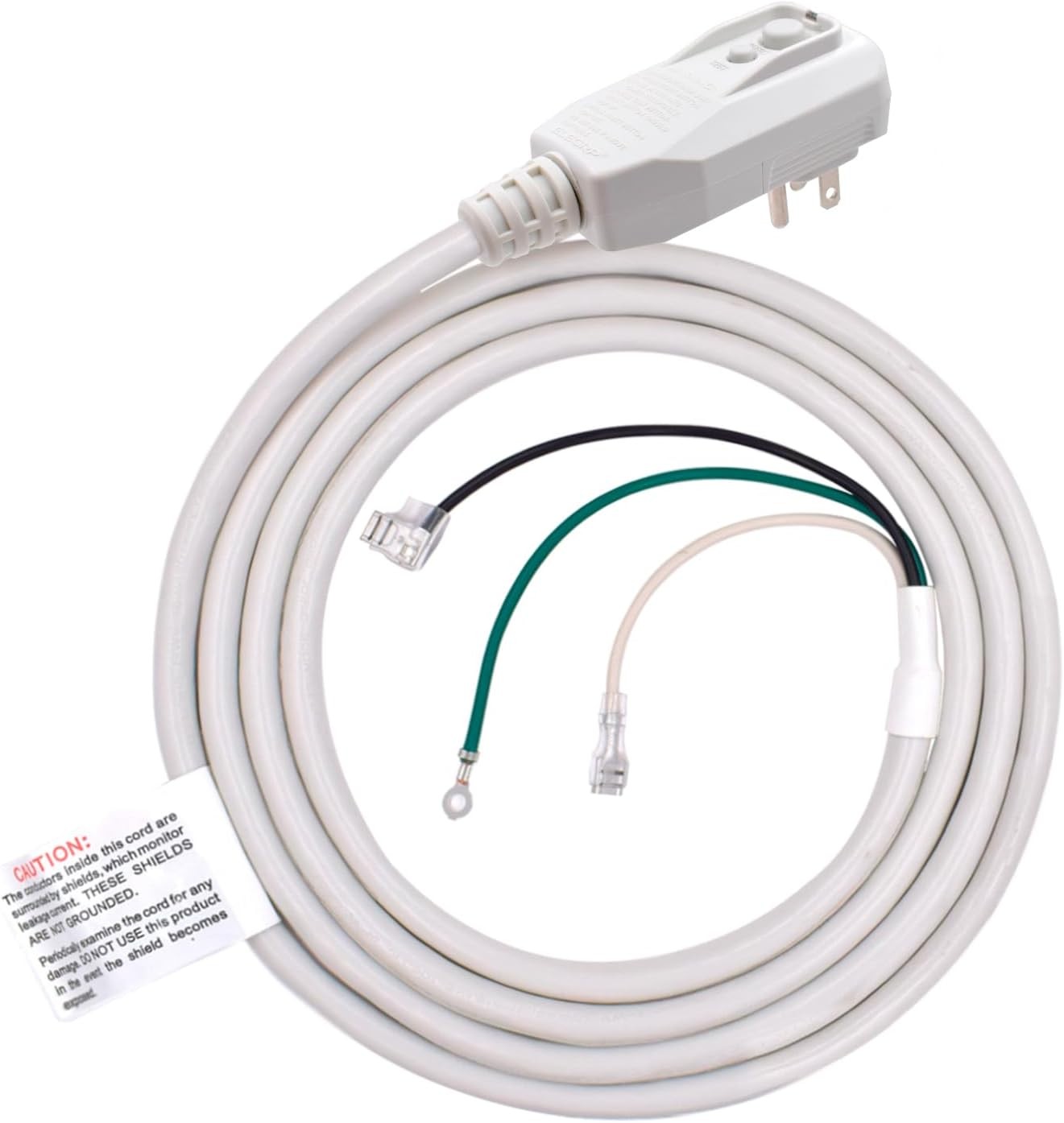 0651513LY L15515 L22515 16AWG LCDI Power Cord Plug for A C Air Conditioner