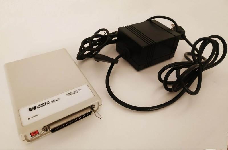 HP HEWLETT PACKARD 88396 SCSI / PARALLEL INTERFACE WITH POWER SUPPLY - VERY RARE