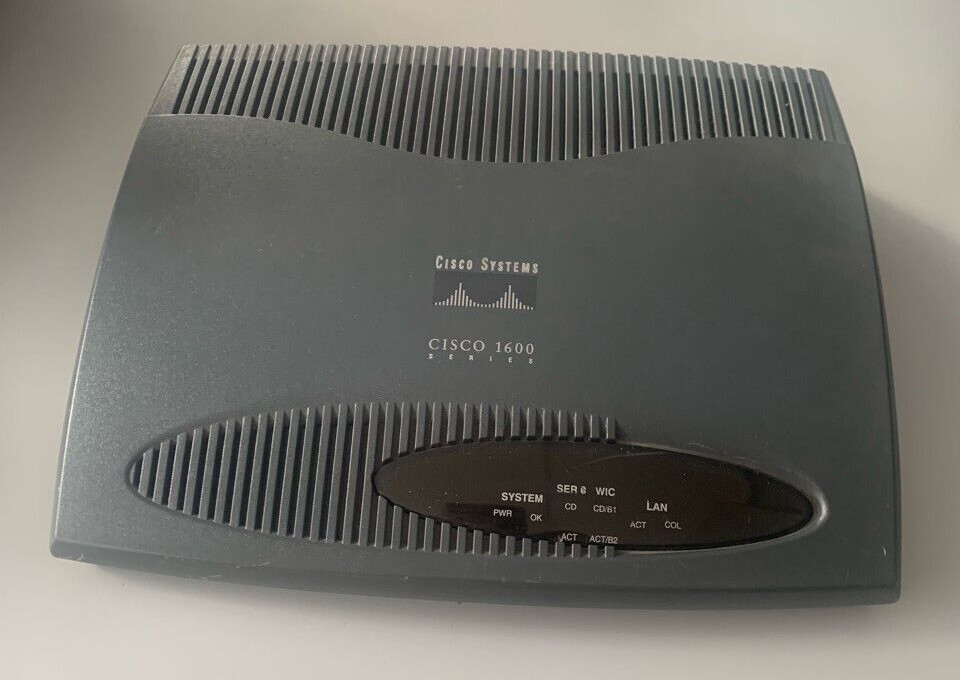 CISCO SYSTEMS CISCO 1600 SERIES