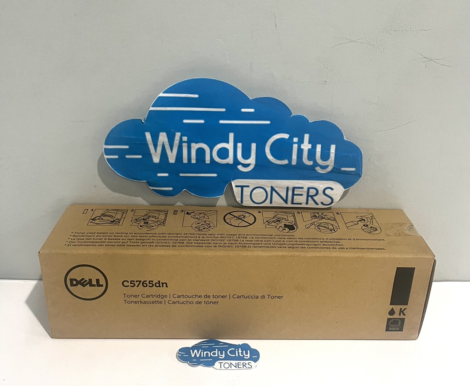 Dell C5765dn 4DKY8 CT202113 Black Standard Capacity Toner Cartridge Genuine NEW