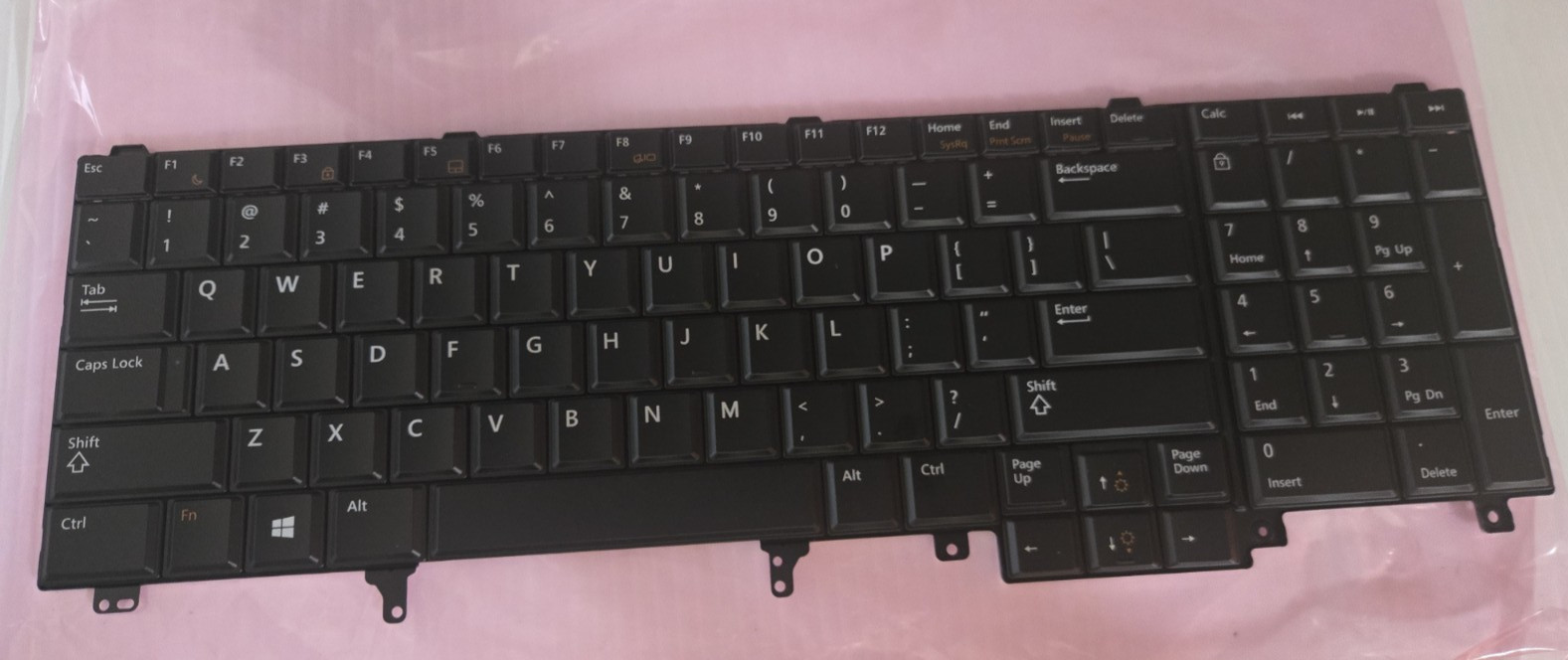Genuine Dell Latitude E5530 - 15.6 in. Black US QWERTY Keyboard - 2FD2H 02FD2H