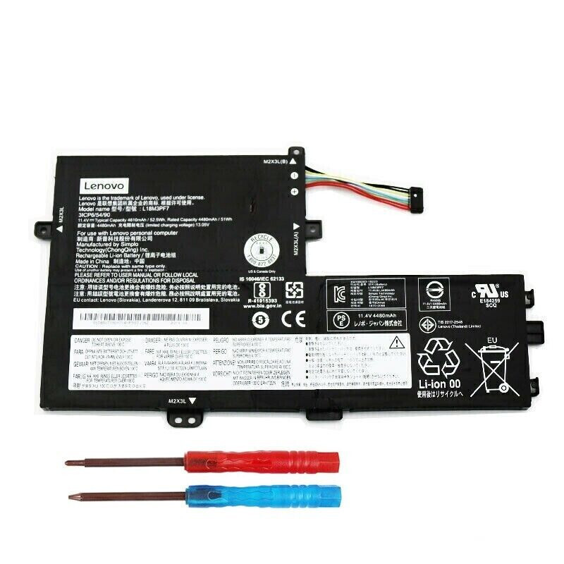 Genuine L18M3PF7 Battery for Lenovo Ideapad S340-15IWL/15API/15IIL Flex 15IWL