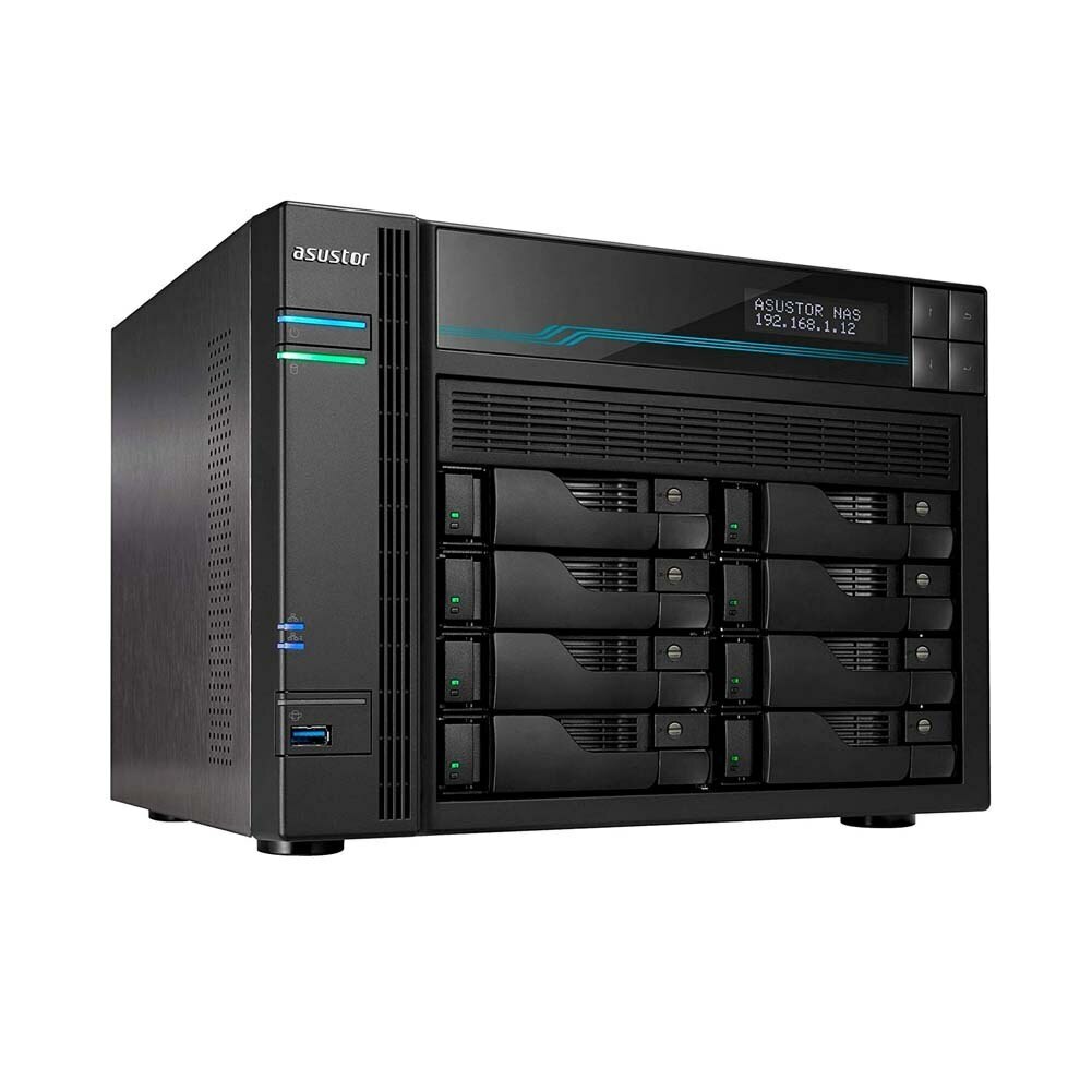 Asustor Lockerstor8 2.1GHz Quad-Core 8GB DDR4 Network Attached Storage AS6508T