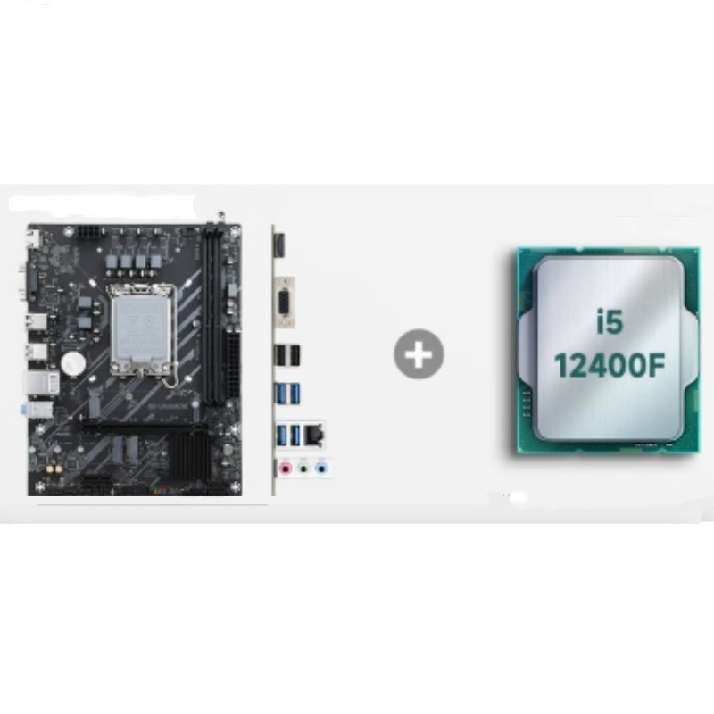 South China Gold B760M-K + i5 12400F (unboxed)