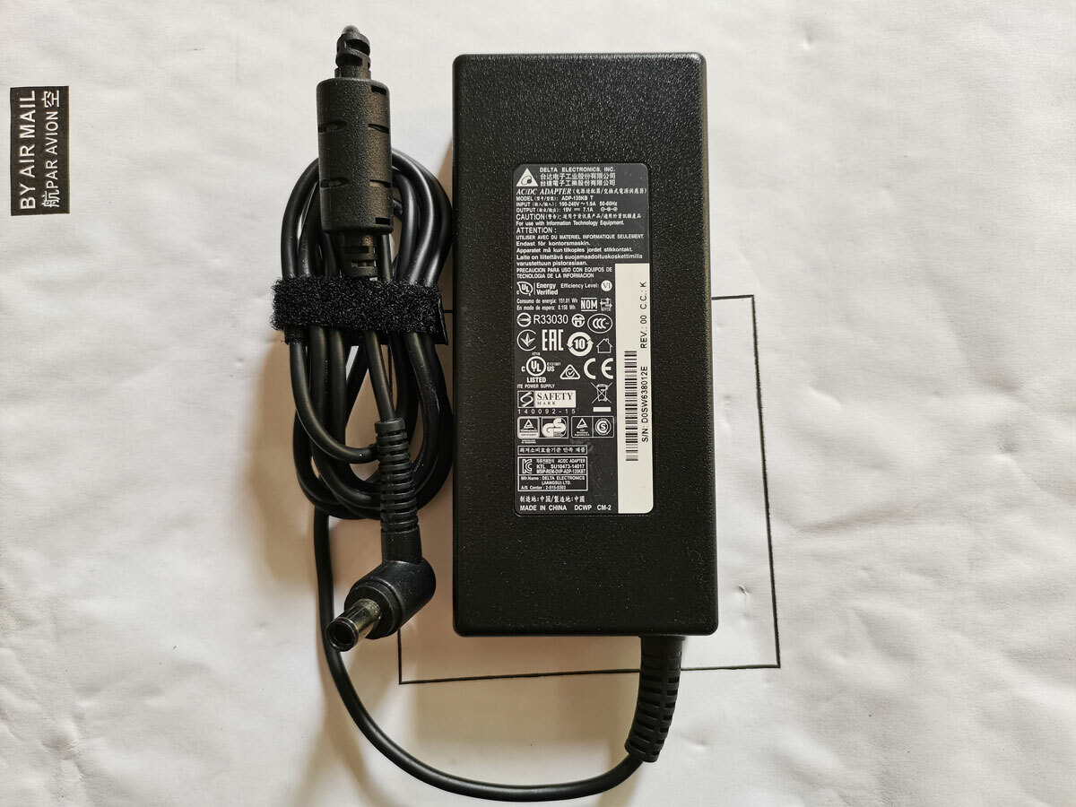 For MSI GL63 8RC-664US Laptop Delta 19V 7.1A ADP-135KB T 135W AC Adapter Genuine