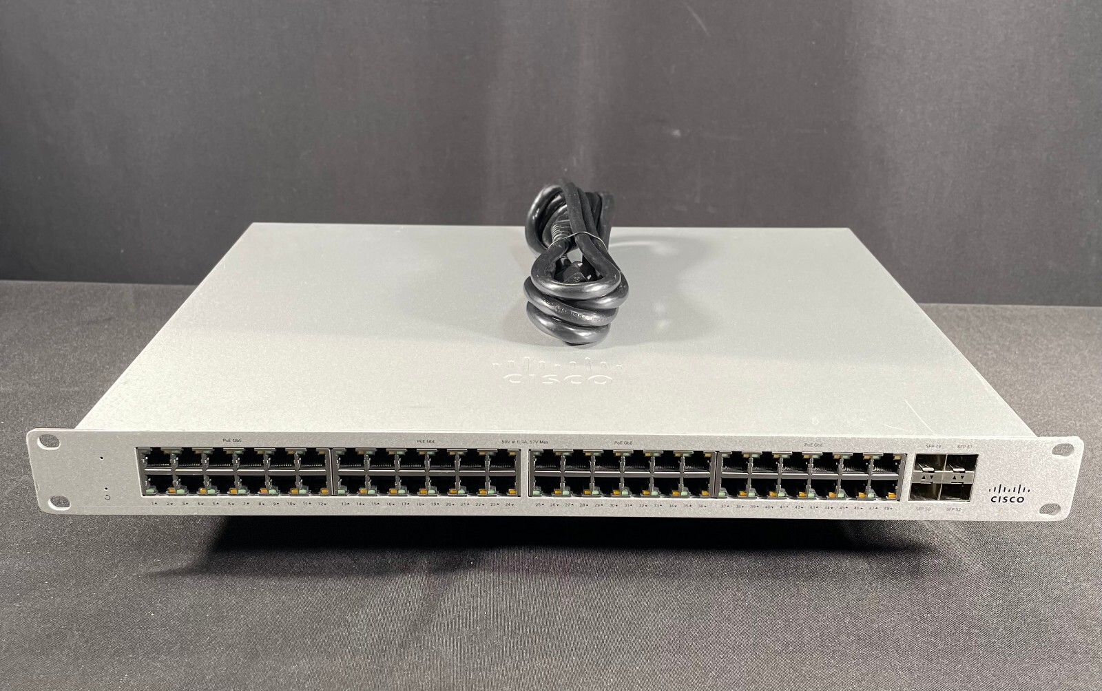 Cisco MS120-48LP-HW 48 Port PoE+ Managed Switch- Same Day Shipping