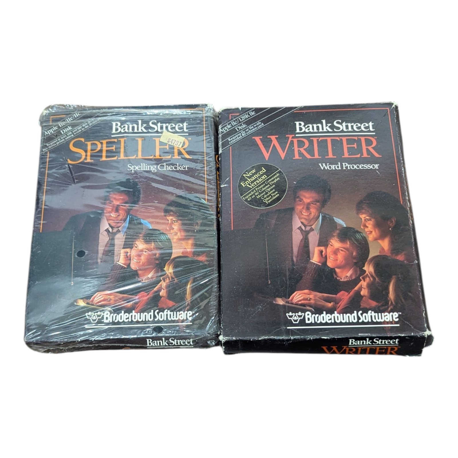 Bank Street Writer Bank Street Speller Apple Broaderbund Software Floppy Disks M