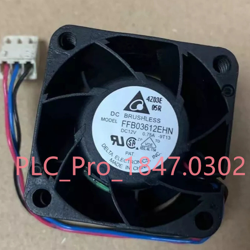 1PCS Brand NEW Delta FFB03612EHN 3628 12V 0.75A Fan 3Pin  Fast delivery