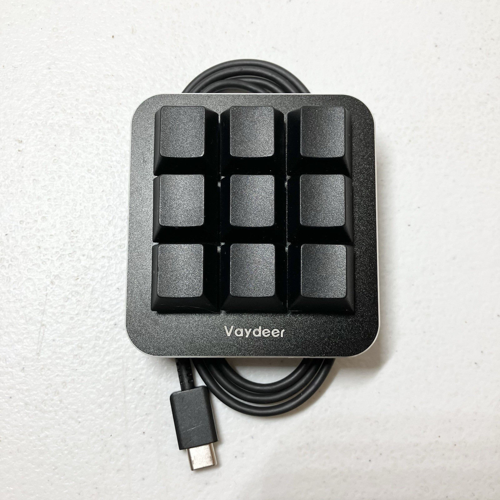 (used) 9 Fully Programmable Keys Mechanical Keypad JP1011