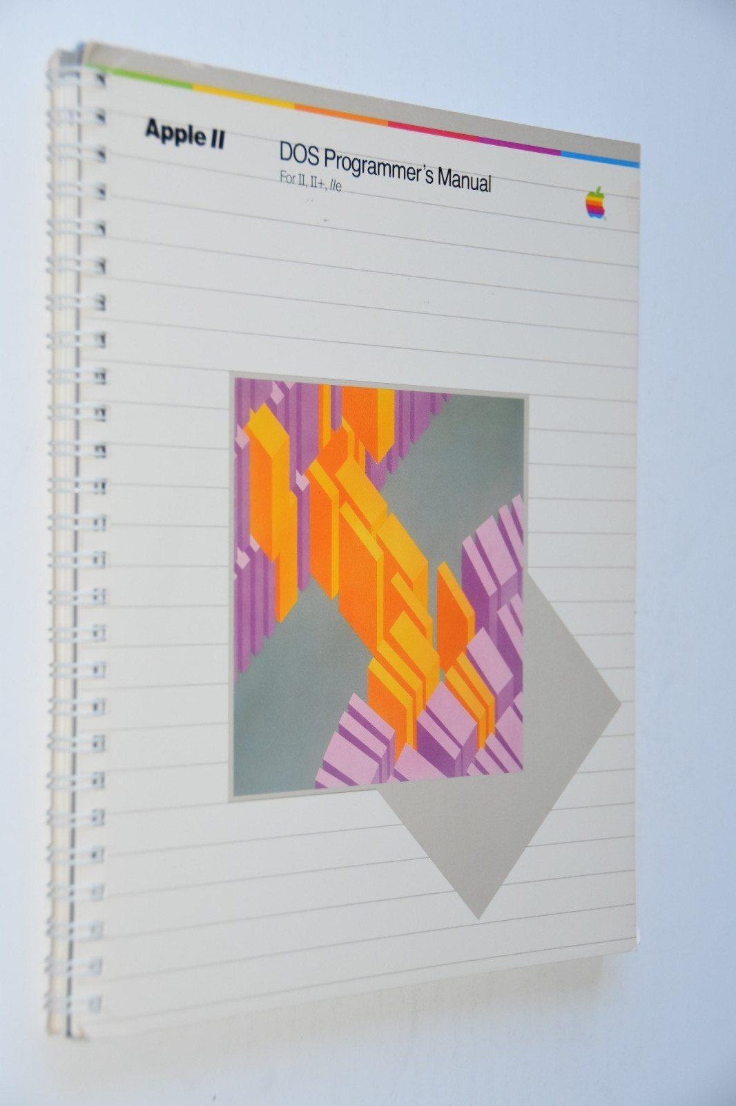 vintage 1982 Apple II II+ IIe DOS Programmer's Manual guide book 030-0536-A