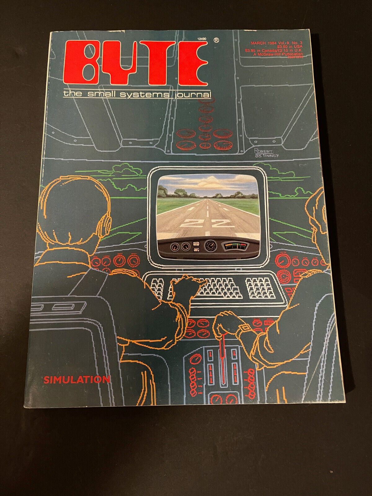 BYTE MAGAZINE MARCH 1984 VOL. 9 NO. 3 RARE LAST ONES VERY GOOD CONDITION QTY-1