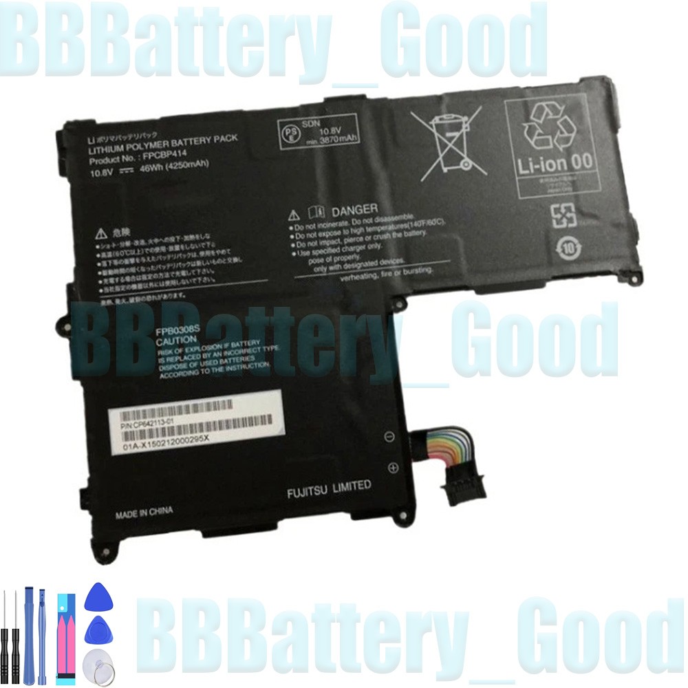 New  FPCBP414 FPB0308S CP642113-01 Battery for Fujitsu Stylistic Q704