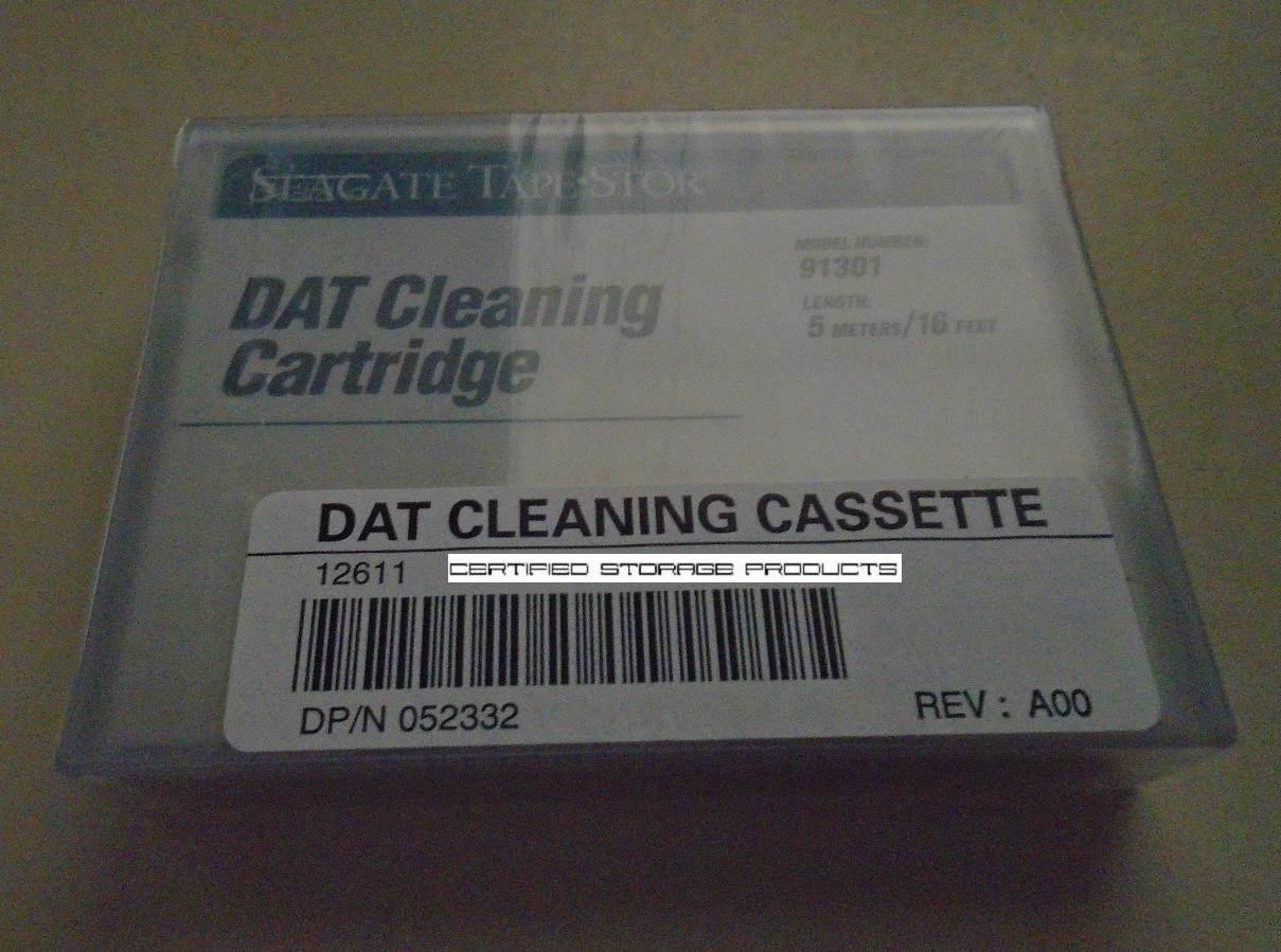 NEW 1/PK Seagate DAT DDS 4mm Cleaning Tape Cartridge 91301 Sony Quantum Certance