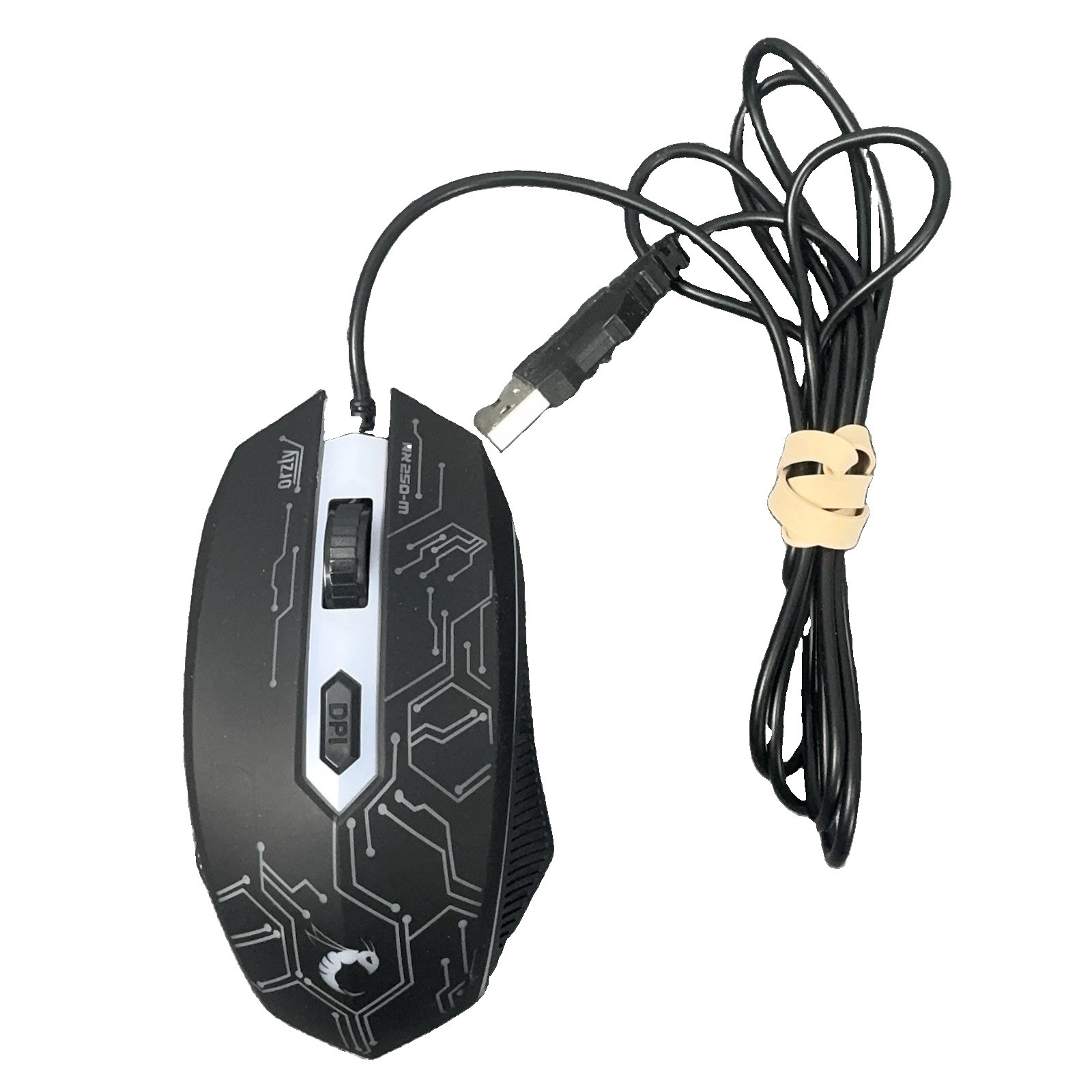 Orzly Hornet RX250-M Wired USB Optical Gaming Mouse DPI Adjustable PC Laptop New