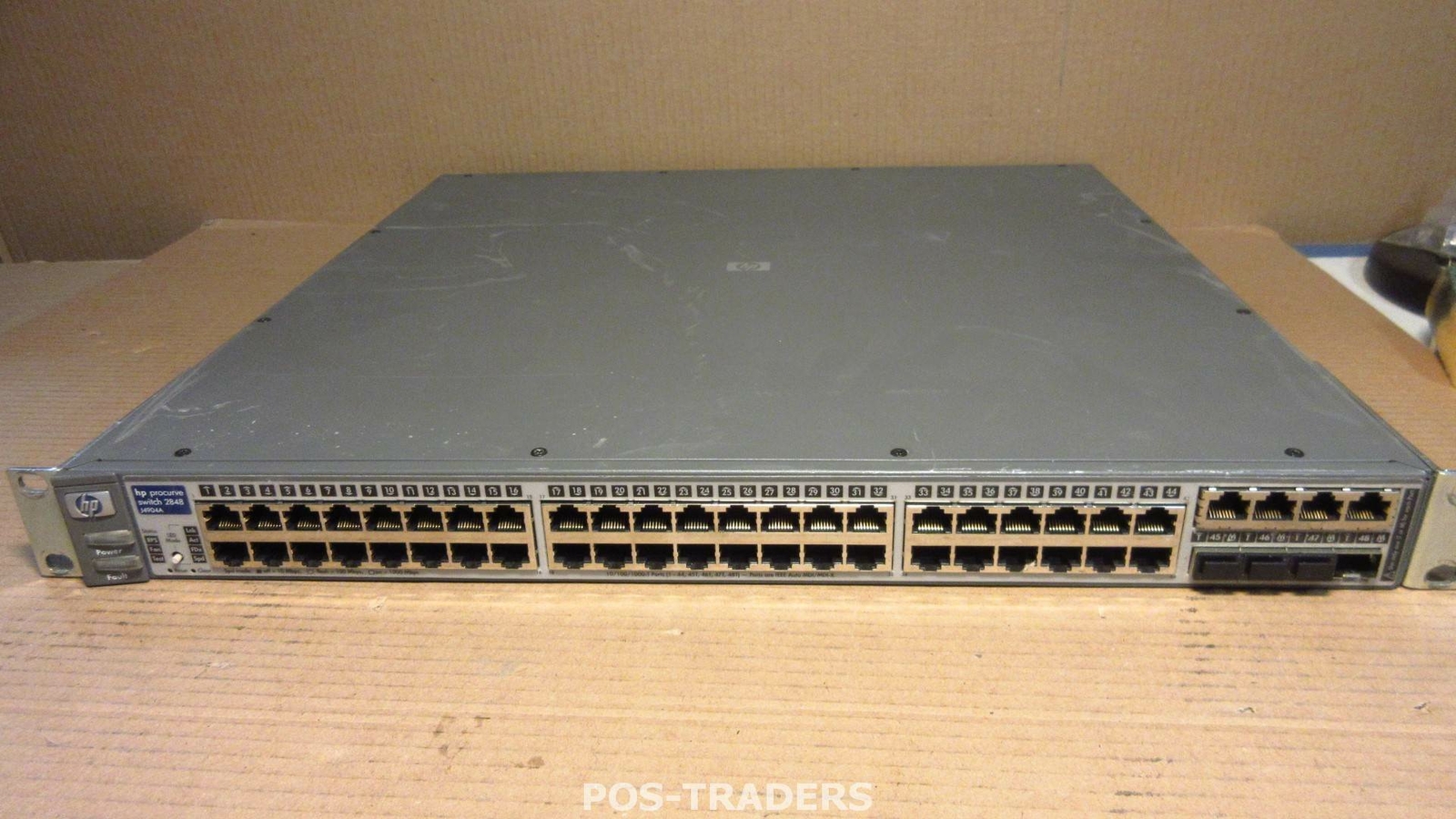 HP J4904A ProCurve 2848 44-Port GbE + 4-Port RJ-45/SFP L3 Managed Network Switch