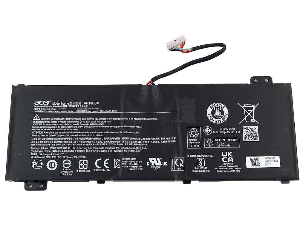 GENUINE ACER NITRO AN515 AN715 15.4V 57.48WH 3733MAH LAPTOP BATTERY KT.0040G.013