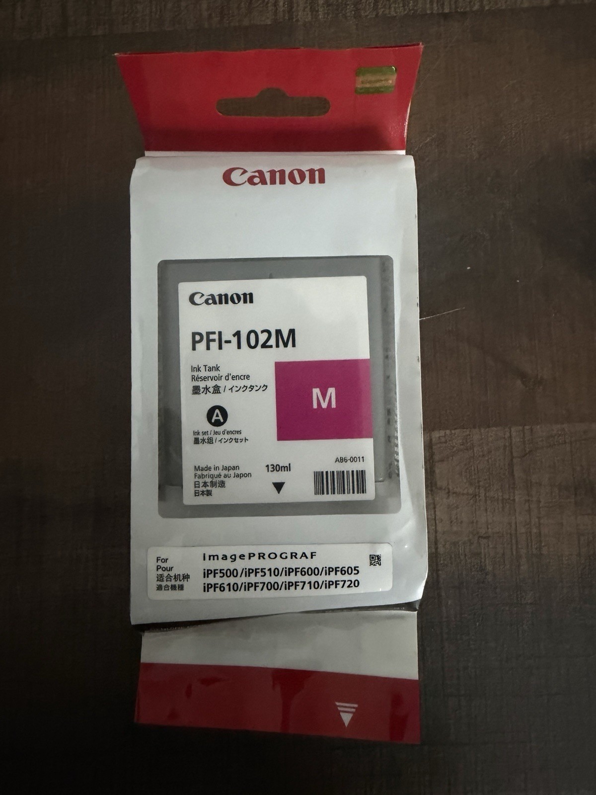 Genuine Canon PFI-120M Magenta Ink Tank Brand New Sealed
