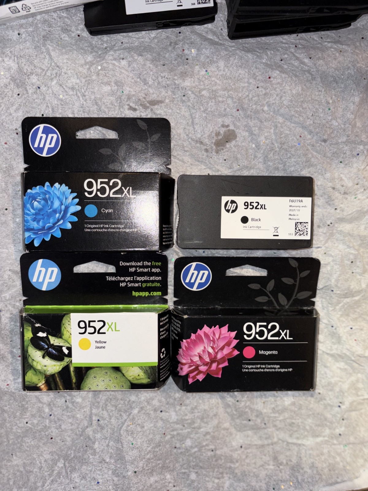 HP 952XL (6ZA00AN) Black/Cyan/Magenta/Yellow Ink Cartridge