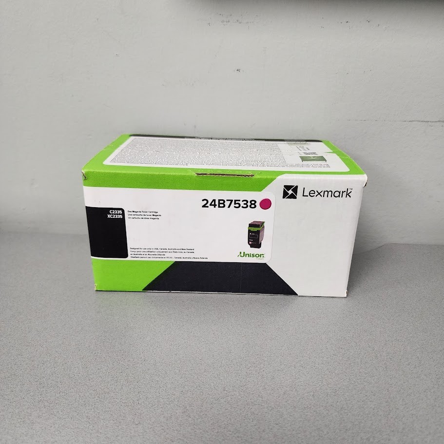 Lexmark 24B7538 Magenta High Yield Toner Cartridge