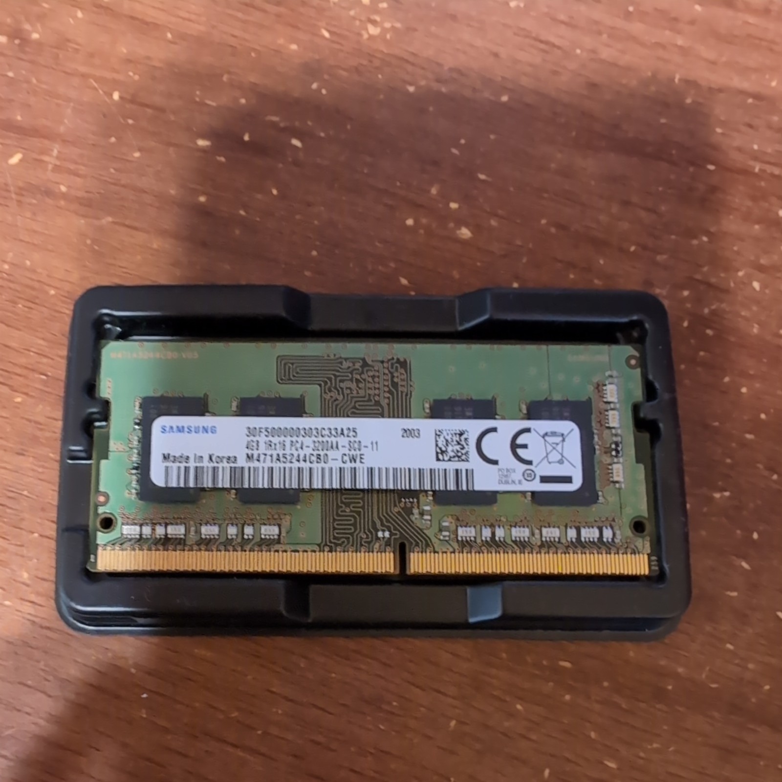 Samsung 4GB 1Rx16 PC4-3200AA-SCO-11 SODIMM Memory RAM (M471A5244CB0-CWE)