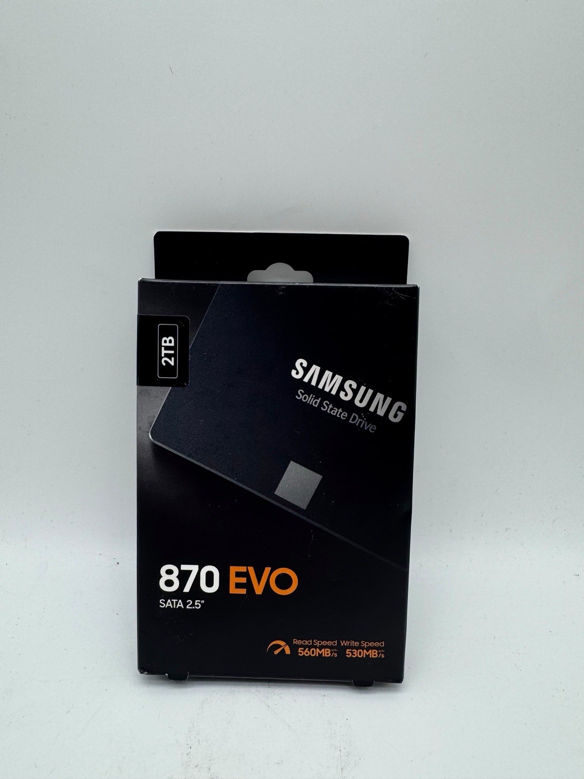 Samsung 870 EVO 2TB SATA 2.5" Internal SSD 560/530MB/s MZ-77E2T0B/AM. NEW SEALED